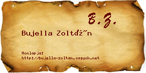 Bujella Zoltán névjegykártya